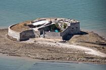 Fort Enet © Philip Plisson / Plisson La Trinité / AA17414 - Nos reportages photos - Fort