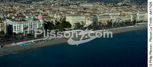 La Croisette à Cannes - © Philip Plisson / Plisson La Trinité / AA17426 - Nos reportages photos - 16/9 horizontal