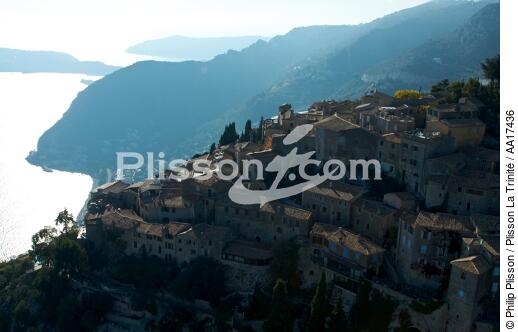 Eze village - © Philip Plisson / Plisson La Trinité / AA17436 - Photo Galleries - Provence Alpes Côte-d'Azur