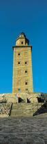 Le phare de Torre de Herculés © Guillaume Plisson / Plisson La Trinité / AA17495 - Nos reportages photos - Phares Espagne