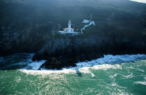 Lighthouse El Pescadore, Spain © Philip Plisson / Pêcheur d’Images / AA17531 - Photo Galleries - Spanish Lighthouses