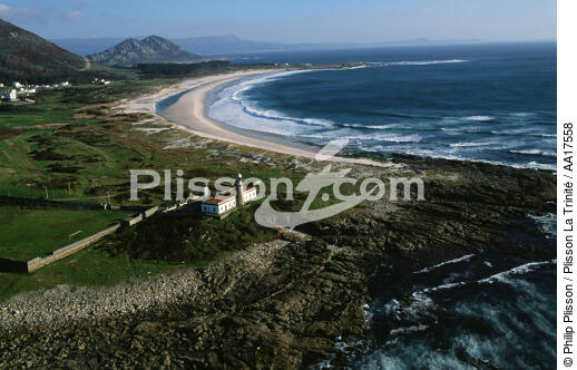 Phare de Punta Insua, Galice, Espagne - © Philip Plisson / Plisson La Trinité / AA17558 - Nos reportages photos - Galice