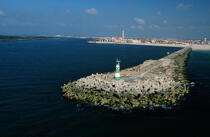 Lighthouse of Barra, Beira litoral, Portugal © Philip Plisson / Plisson La Trinité / AA17567 - Photo Galleries - Lighthouse [Por]