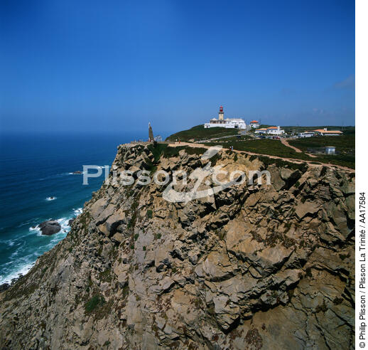 Phare de Cabo da Roca, Estremadure, Portugal - © Philip Plisson / Plisson La Trinité / AA17584 - Nos reportages photos - Format carré