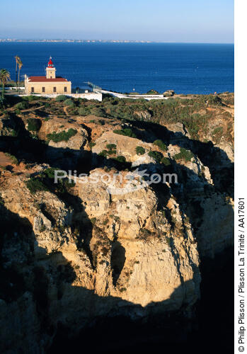 Lighthouse of Ponta da Piedade, Algarve, Portugal - © Philip Plisson / Plisson La Trinité / AA17601 - Photo Galleries - Lighthouse [Por]