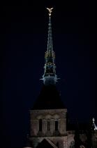 le Mont Saint-Michel © Philip Plisson / Plisson La Trinité / AA17617 - Photo Galleries - Church steeple