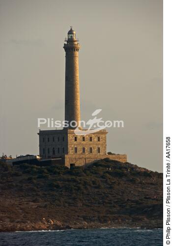 de Palos Cape lighthouse - © Philip Plisson / Plisson La Trinité / AA17658 - Photo Galleries - Cliff