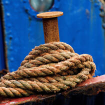 In the port of Penzance. © Philip Plisson / Plisson La Trinité / AA17764 - Photo Galleries - Ropes and rigging