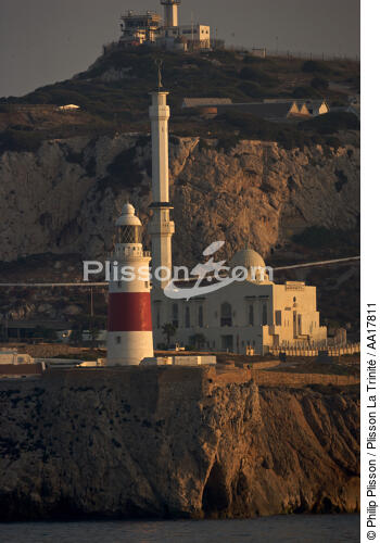 Phare de Gibraltar - © Philip Plisson / Plisson La Trinité / AA17811 - Nos reportages photos - Angleterre