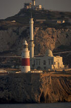 Phare de Gibraltar © Philip Plisson / Plisson La Trinité / AA17811 - Nos reportages photos - Europa Point [phare de]