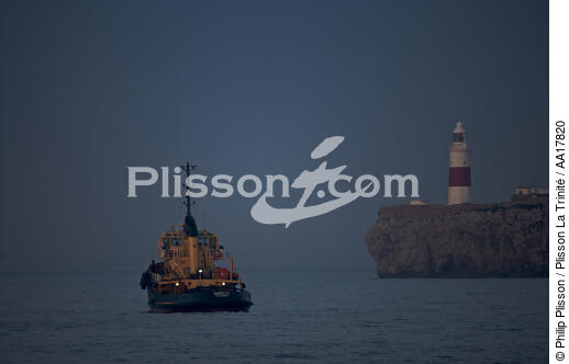 Gibraltar lighthouse - © Philip Plisson / Plisson La Trinité / AA17820 - Photo Galleries - England