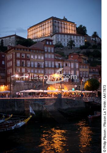 On Porto's dock - © Philip Plisson / Plisson La Trinité / AA17873 - Photo Galleries - Portugal