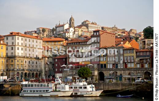 Sur les quais de Porto - © Philip Plisson / Plisson La Trinité / AA17877 - Nos reportages photos - Ville