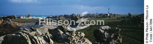 La pointe de Pern à Ouessant. - © Philip Plisson / Plisson La Trinité / AA17896 - Nos reportages photos - Créac'h