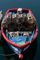 In Coruna harbour © Philip Plisson / Plisson La Trinité / AA17918 - Photo Galleries - Fishing equipment