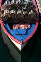 In Coruna harbour © Philip Plisson / Plisson La Trinité / AA17920 - Photo Galleries - Small boat