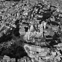 Place de l'étoile à Paris. © Guillaume Plisson / Plisson La Trinité / AA17927 - Nos reportages photos - Noir et blanc