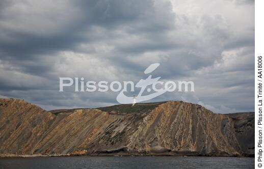 Cape Espichel - © Philip Plisson / Plisson La Trinité / AA18006 - Photo Galleries - Cliff