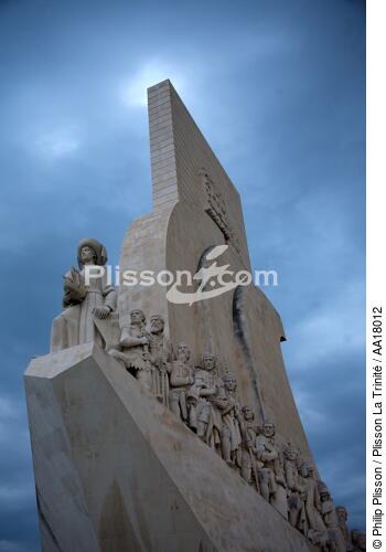 Monument des Découvertes, Lisbonne - © Philip Plisson / Plisson La Trinité / AA18012 - Nos reportages photos - Phare [Por]