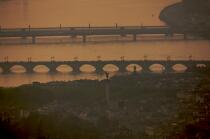 Le pont de Pierre à Bordeaux © Philip Plisson / Plisson La Trinité / AA18144 - Nos reportages photos - Bordeaux