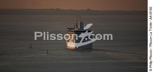 Passenger liner on Garonne river. - © Philip Plisson / Plisson La Trinité / AA18192 - Photo Galleries - 16/9 horizontal