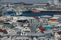 Les îles Westman en Islande. © Philip Plisson / Plisson La Trinité / AA18238 - Nos reportages photos - Neige