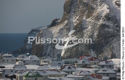 Les îles Westman en Islande. - © Philip Plisson / Plisson La Trinité / AA18241 - Nos reportages photos - Neige