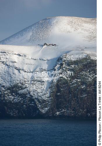 Westman islands in Iceland. - © Philip Plisson / Plisson La Trinité / AA18244 - Photo Galleries - Snow