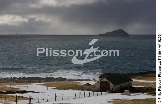 Les îles Westman en Islande. - © Philip Plisson / Plisson La Trinité / AA18288 - Nos reportages photos - Neige