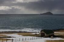 Les îles Westman en Islande. © Philip Plisson / Plisson La Trinité / AA18288 - Nos reportages photos - Neige