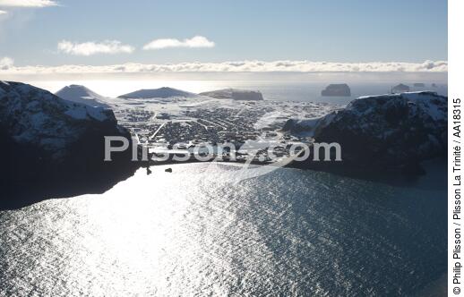 Les îles Westman en Islande. - © Philip Plisson / Plisson La Trinité / AA18315 - Nos reportages photos - Islande