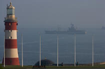 Plymouth © Philip Plisson / Plisson La Trinité / AA18438 - Photo Galleries - Great Britain Lighthouses