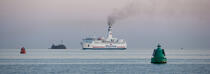 Plymouth © Philip Plisson / Plisson La Trinité / AA18441 - Nos reportages photos - Ferry