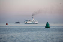 Plymouth © Philip Plisson / Plisson La Trinité / AA18442 - Nos reportages photos - Ferry
