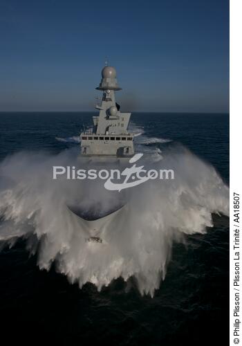 Military frigate, Chevalier Paul. - © Philip Plisson / Plisson La Trinité / AA18507 - Photo Galleries - Modern Frigate