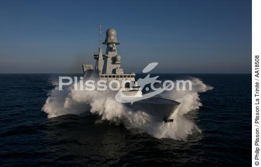 Military frigate, Chevalier Paul. - © Philip Plisson / Plisson La Trinité / AA18508 - Photo Galleries - Modern Frigate