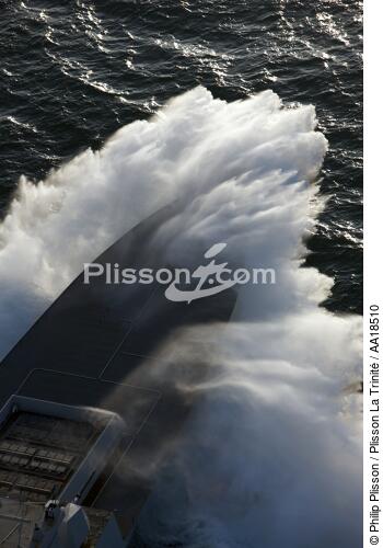 Military frigate, Chevalier Paul. - © Philip Plisson / Plisson La Trinité / AA18510 - Photo Galleries - Elements of boat