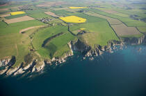 On the Devon coast © Philip Plisson / Plisson La Trinité / AA18588 - Photo Galleries - Interior landscape