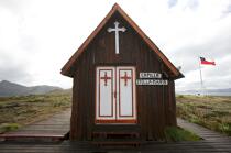 Chapel in Cap Horn. © Philip Plisson / Plisson La Trinité / AA18832 - Photo Galleries - Patagonia