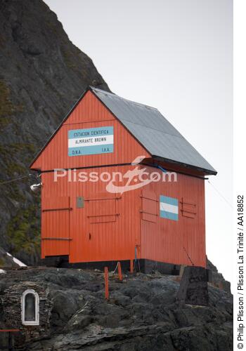 La base de Neko en Antarctique. - © Philip Plisson / Plisson La Trinité / AA18852 - Nos reportages photos - Cabane