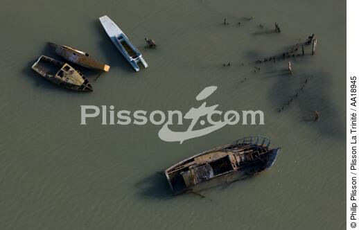 Shipwreck in Noirmoutier. - © Philip Plisson / Plisson La Trinité / AA18945 - Photo Galleries - Island [85]