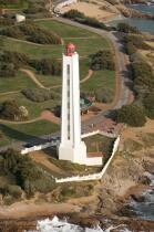 Le phare d'Armendèche aux Sables d'Olonne. © Philip Plisson / Plisson La Trinité / AA19080 - Nos reportages photos - Ville [85]