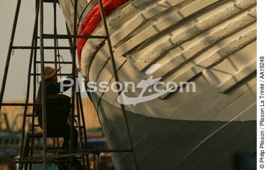In the port of Essaouira. - © Philip Plisson / Plisson La Trinité / AA19248 - Photo Galleries - Shipyards