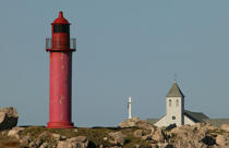 Lighthouse in Saint-Pierre et Miquelon. © Philip Plisson / Plisson La Trinité / AA19355 - Photo Galleries - Saint-Pierre-et-Miquelon