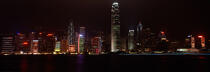 Hong Kong by night. © Philip Plisson / Plisson La Trinité / AA19380 - Nos reportages photos - Moment de la journée