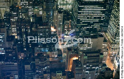 New York - © Philip Plisson / Plisson La Trinité / AA19414 - Nos reportages photos - Nuit