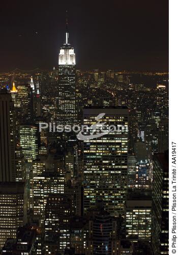New York - © Philip Plisson / Plisson La Trinité / AA19417 - Nos reportages photos - Nuit
