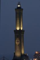 Genova lighthouse © Philip Plisson / Plisson La Trinité / AA19446 - Photo Galleries - Italy