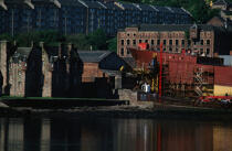 Port Glasgow © Philip Plisson / Plisson La Trinité / AA19467 - Photo Galleries - Site of interest [Scot]