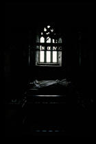 Le tombeau de saint Colomba dans l'abbaye de l'île sacrée d'Iona © Philip Plisson / Plisson La Trinité / AA19499 - Nos reportages photos - Monument religieux